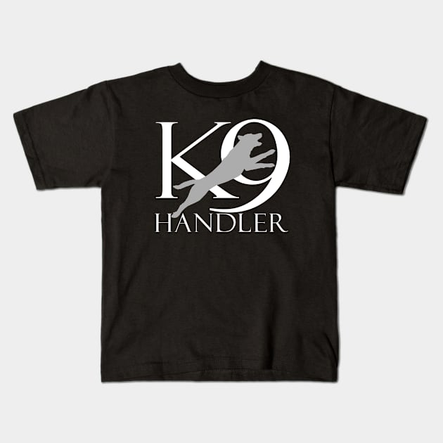 K-9 Handler -Dog Trainer - Malinois Kids T-Shirt by Nartissima